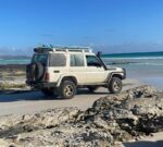 On the beach with Emuwing