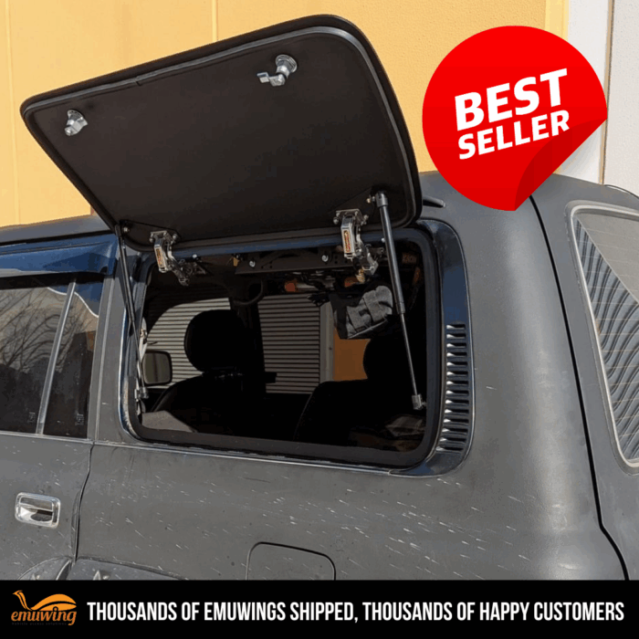 Gullwing Window - Land Cruiser 80 Series and Lexus LX450 1990 - 2008 - Emuwing - Image 1