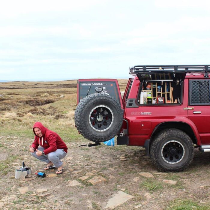 Early prototype Emuwing on test in South America (2014)