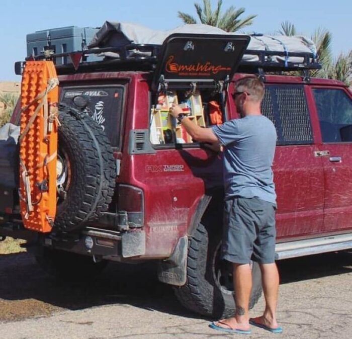 Early prototype Emuwing on test in South America (2014)