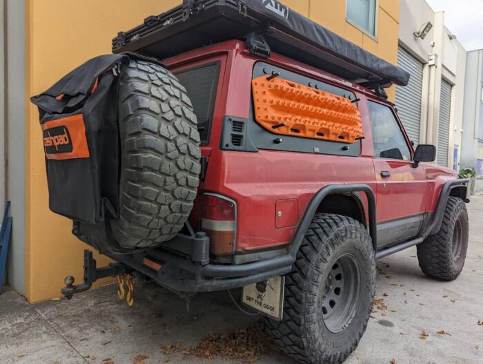 GQ Patrol SWB Emuwing with Maxtrax