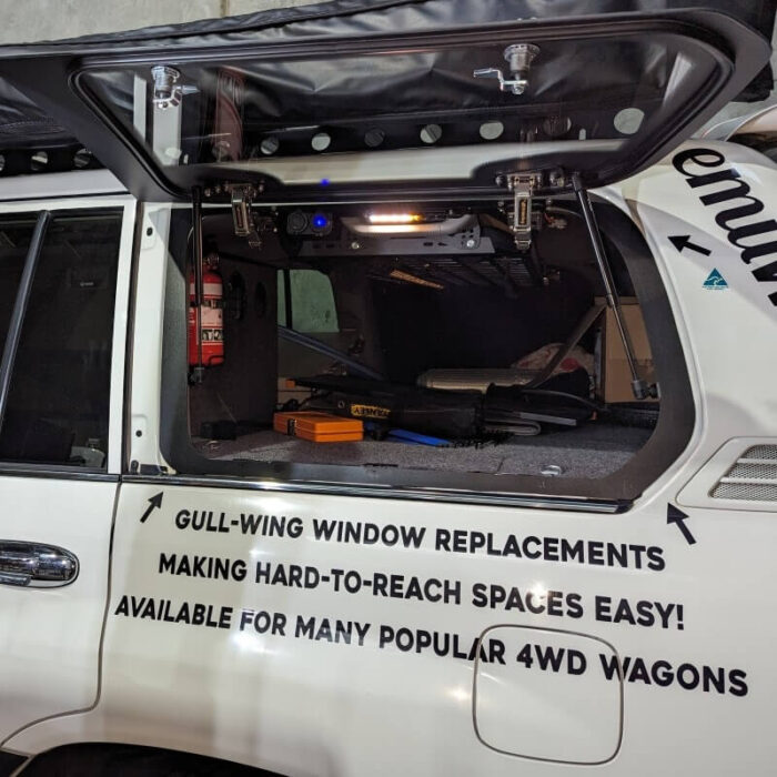 Toyota Land Cruiser 100 series Glass Emuwing