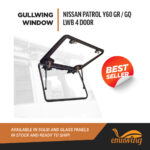 Gullwing Window - Nissan Patrol Y60 GR/GQ LWB 4 Door - Emuwing - Image 2