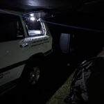 Emuwing light bracket in action
